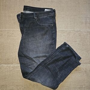 NWOT Buffalo David Bitton Repreve Jackson Stretch Straight Black Jeans Waist 40